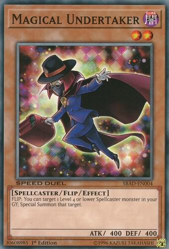 Magical Undertaker SBAD-EN004 card from Speed Duel: Attack from the Deep