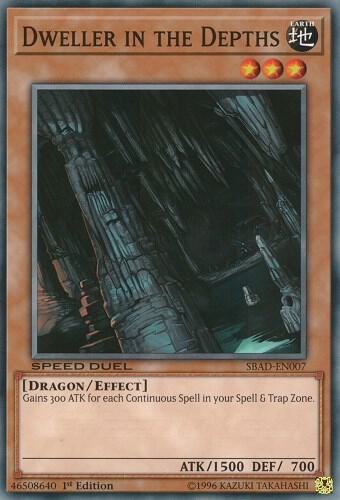 Dweller in the Depths SBAD-EN007 card from Speed Duel: Attack from the Deep