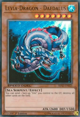 Levia-Dragon - Daedalus SBAD-EN025 card from Speed Duel: Attack from the Deep