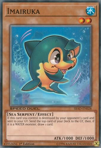 Imairuka SBAD-EN028 card from Speed Duel: Attack from the Deep