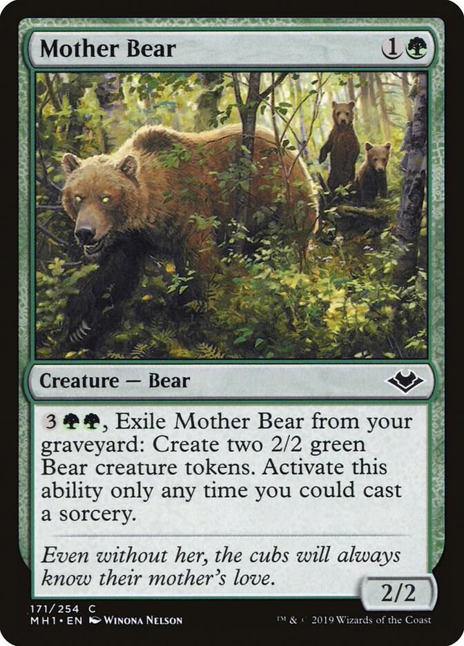 Mother Bear 171 card from Modern Horizons