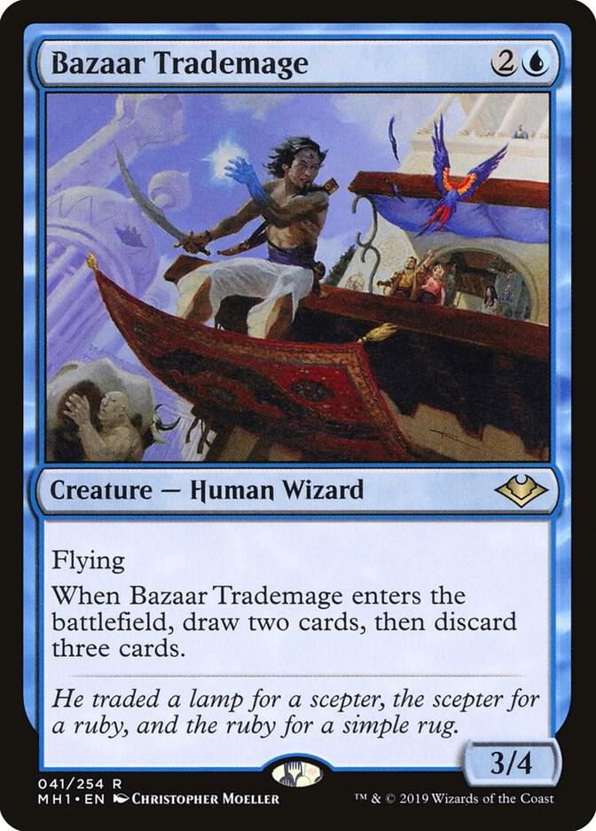 Bazaar Trademage 41 card from Modern Horizons