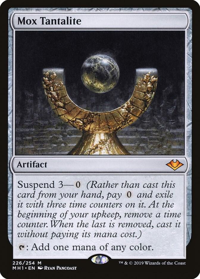 Mox Tantalite 226 card from Modern Horizons