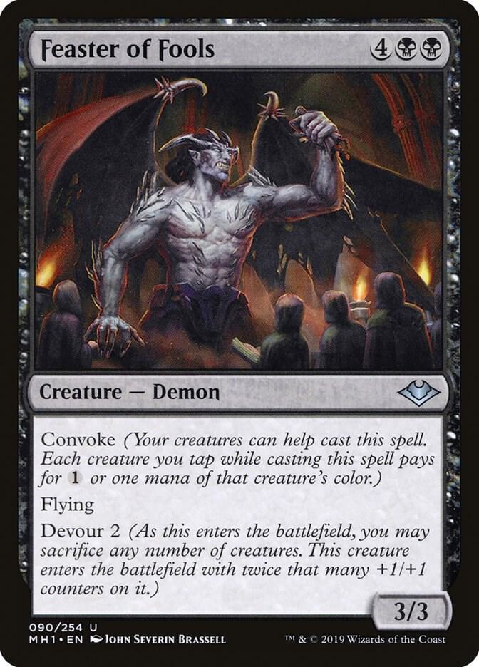 Feaster of Fools 90 card from Modern Horizons