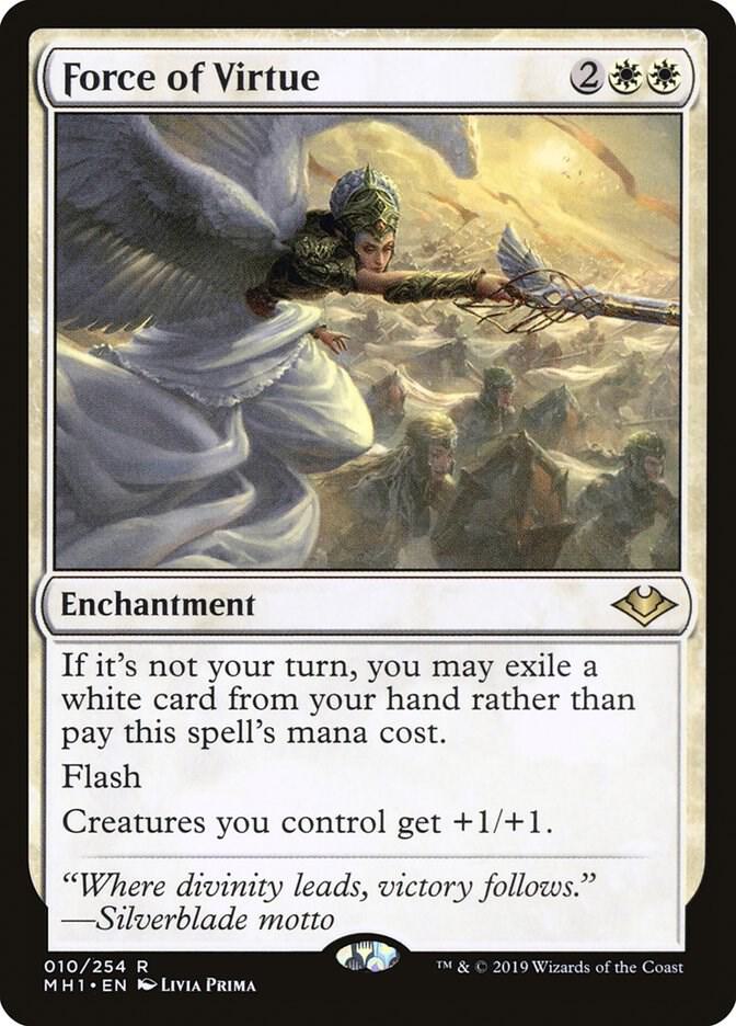 Force of Virtue 10 card from Modern Horizons