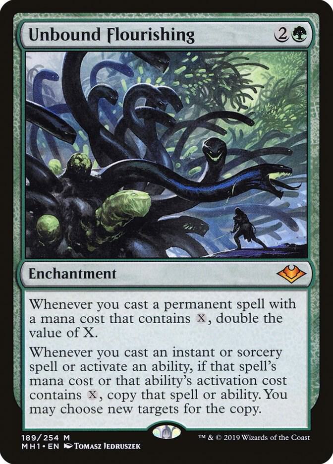 Unbound Flourishing 189 card from Modern Horizons