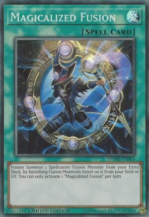 Magicalized Fusion DANE-ENSE4 card from Dark Neostorm