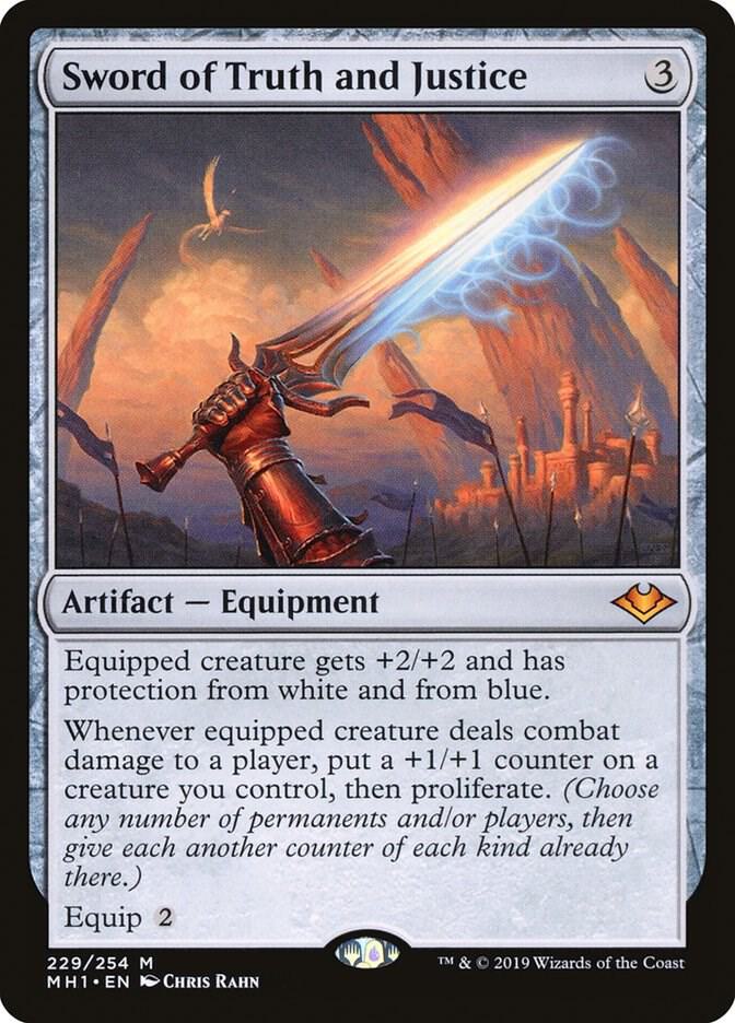 Sword of Truth and Justice 229 card from Modern Horizons