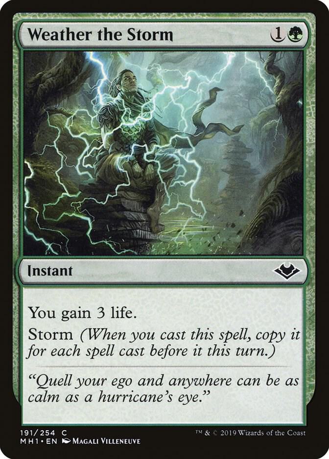 Weather the Storm 191 card from Modern Horizons