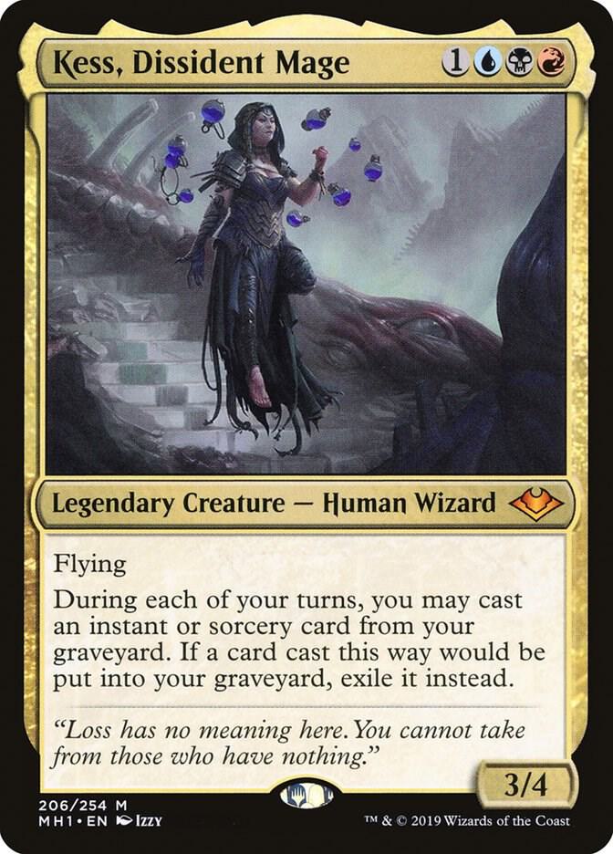 Kess, Dissident Mage 206 card from Modern Horizons