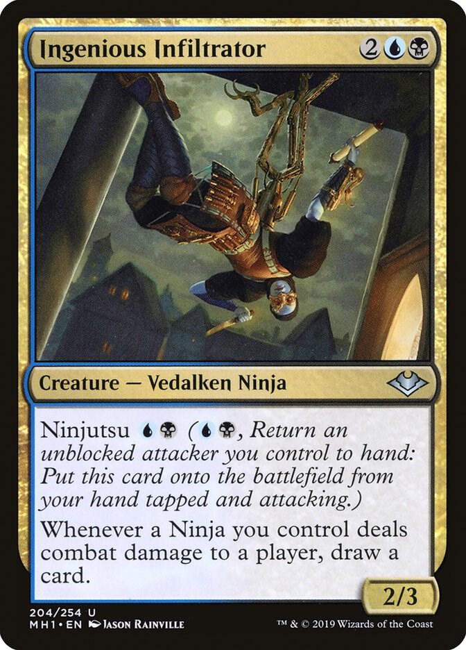 Ingenious Infiltrator 204 card from Modern Horizons
