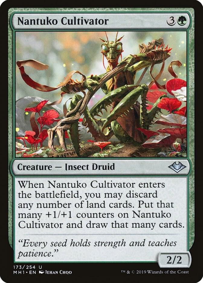 Nantuko Cultivator 173 card from Modern Horizons