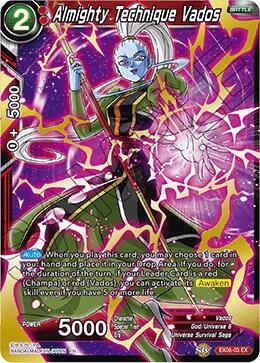 Almighty Technique Vados EX06-03 card from Special Anniversary Set
