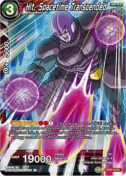 Hit, Spacetime Transcended EX06-04 card from Special Anniversary Set
