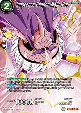 Innocence Cannon Majin Buu EX06-05 card from Special Anniversary Set