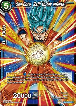 Son Goku, Path to the Infinite EX06-08 card from Special Anniversary Set