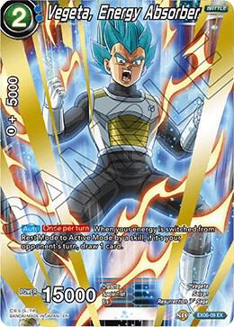 Vegeta, Energy Absorber EX06-09 card from Special Anniversary Set