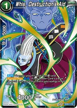 Whis, Destruction's Aid EX06-11 card from Special Anniversary Set