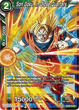 Son Goku, in Close Quarters EX06-15 card from Special Anniversary Set