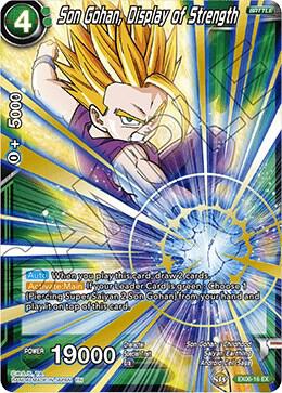 Son Gohan, Display of Strength EX06-16 card from Special Anniversary Set