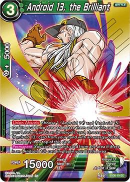 Android 13, the Brilliant EX06-19 card from Special Anniversary Set