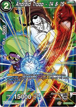 Android Troop - 14 & 15 EX06-20 card from Special Anniversary Set