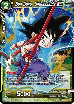 Son Goku, Unbreakable Will EX06-23 card from Special Anniversary Set
