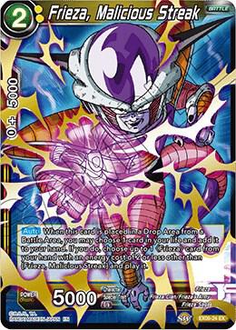 Frieza, Malicious Streak EX06-24 card from Special Anniversary Set