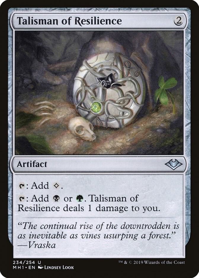 Talisman of Resilience 234 card from Modern Horizons