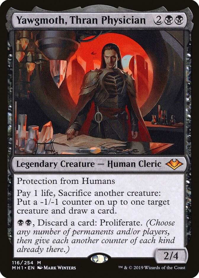 Yawgmoth, Thran Physician 116 card from Modern Horizons