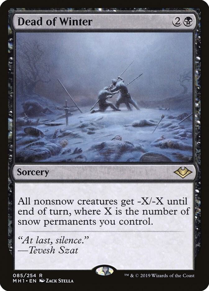 Dead of Winter 85 card from Modern Horizons