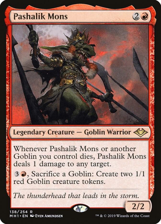 Pashalik Mons 138 card from Modern Horizons