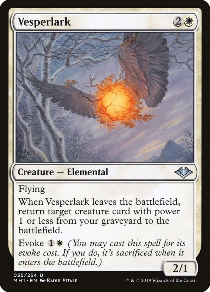 Vesperlark 35 card from Modern Horizons