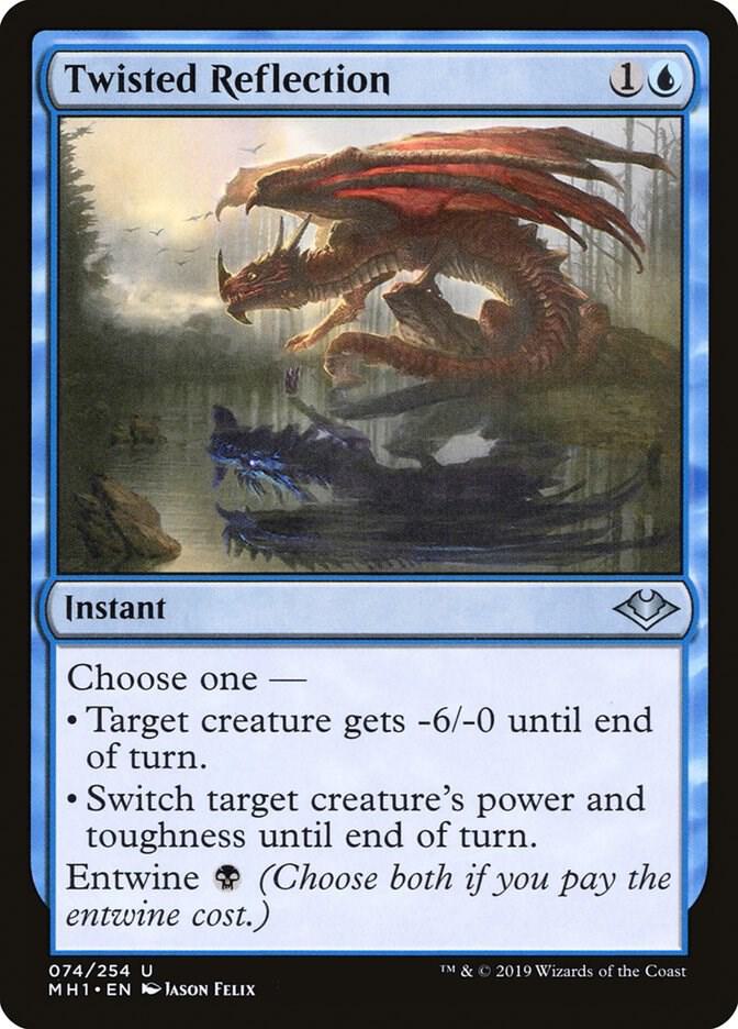 Twisted Reflection 74 card from Modern Horizons