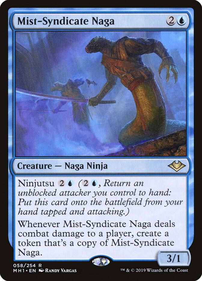 Mist-Syndicate Naga 58 card from Modern Horizons