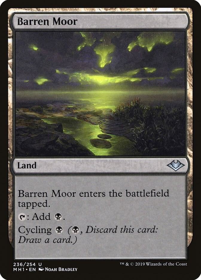 Barren Moor 236 card from Modern Horizons