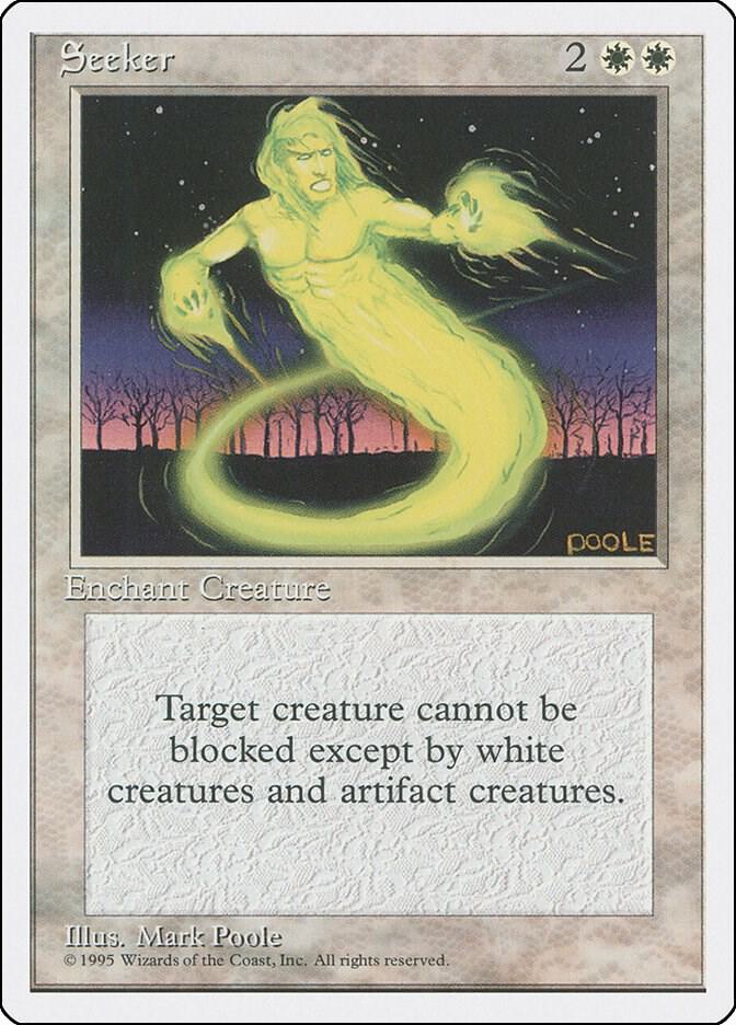 Seeker card from Fourth Edition