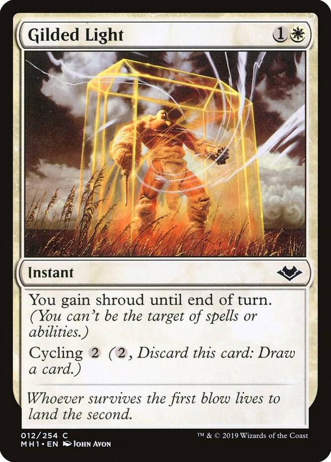 Gilded Light 12 card from Modern Horizons