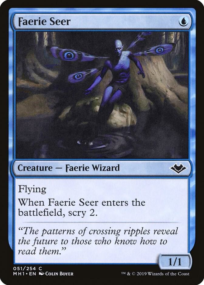 Faerie Seer 51 card from Modern Horizons