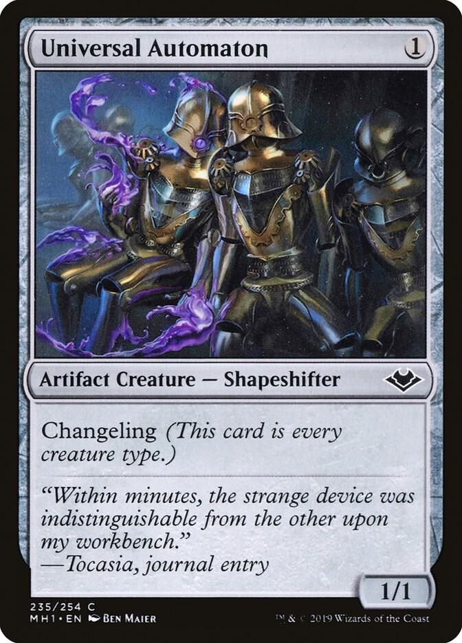 Universal Automaton 235 card from Modern Horizons