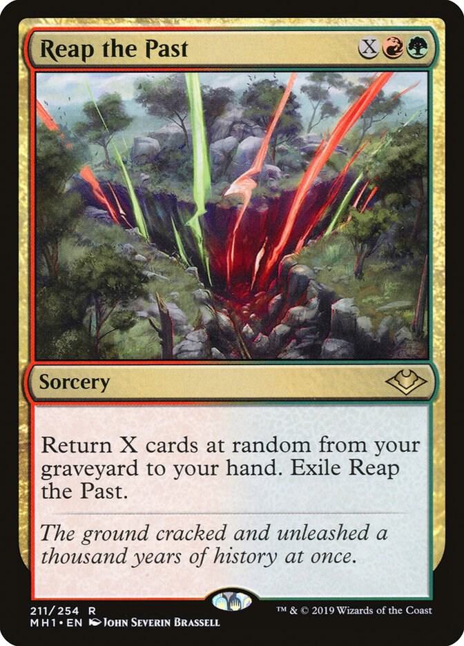 Reap the Past 211 card from Modern Horizons