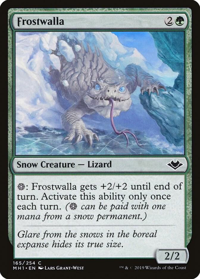 Frostwalla 165 card from Modern Horizons