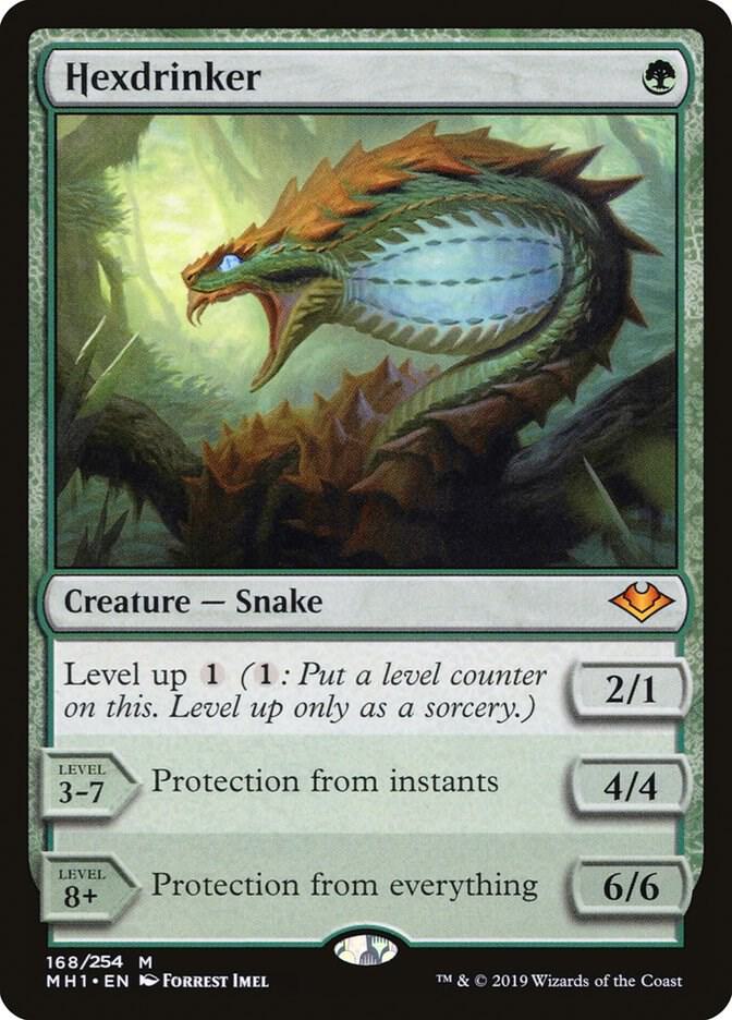 Hexdrinker 168 card from Modern Horizons