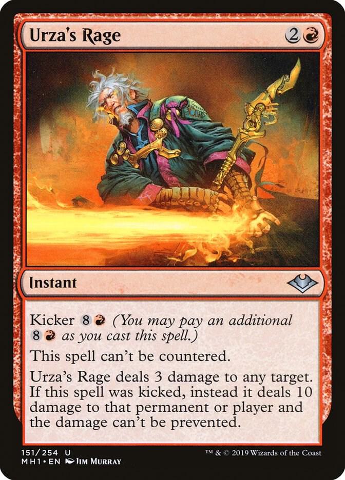Urza's Rage 151 card from Modern Horizons