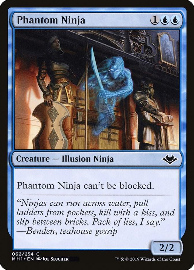 Phantom Ninja 62 card from Modern Horizons