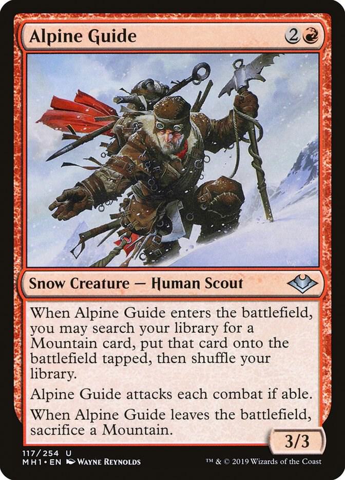 Alpine Guide 117 card from Modern Horizons