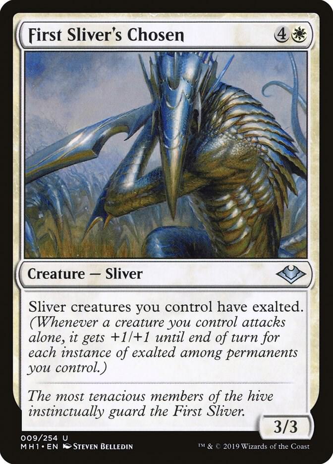 First Sliver's Chosen 9 card from Modern Horizons