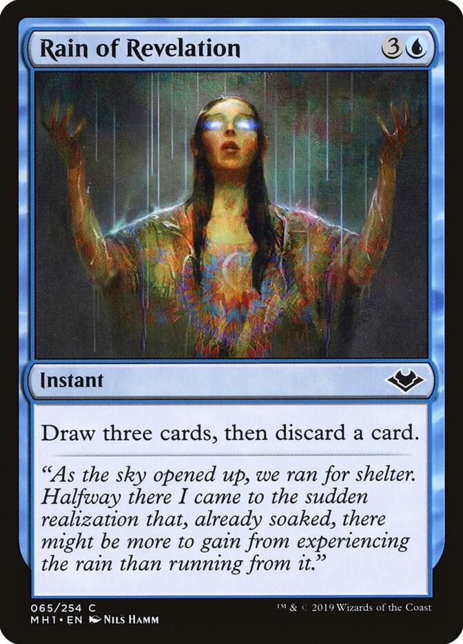Rain of Revelation 65 card from Modern Horizons