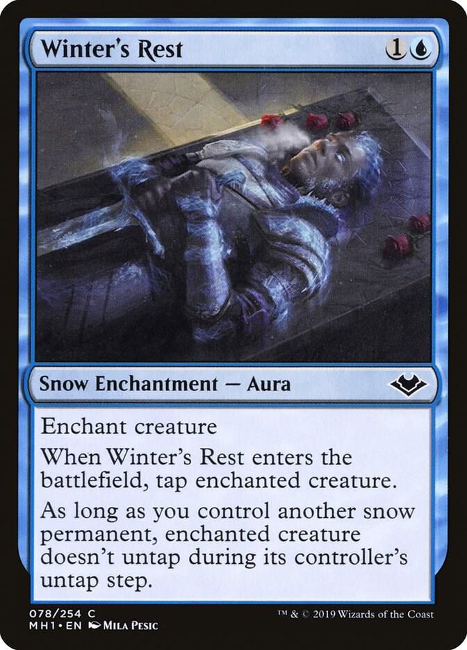 Winter's Rest 78 card from Modern Horizons