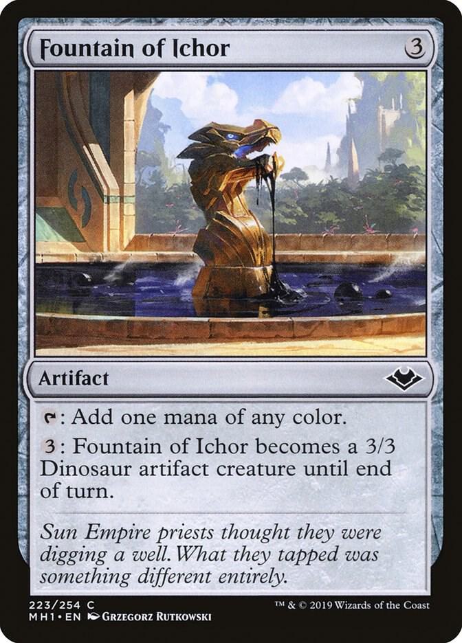 Fountain of Ichor 223 card from Modern Horizons